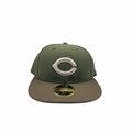 Cincinnati Reds Olive Low Profile Fitted