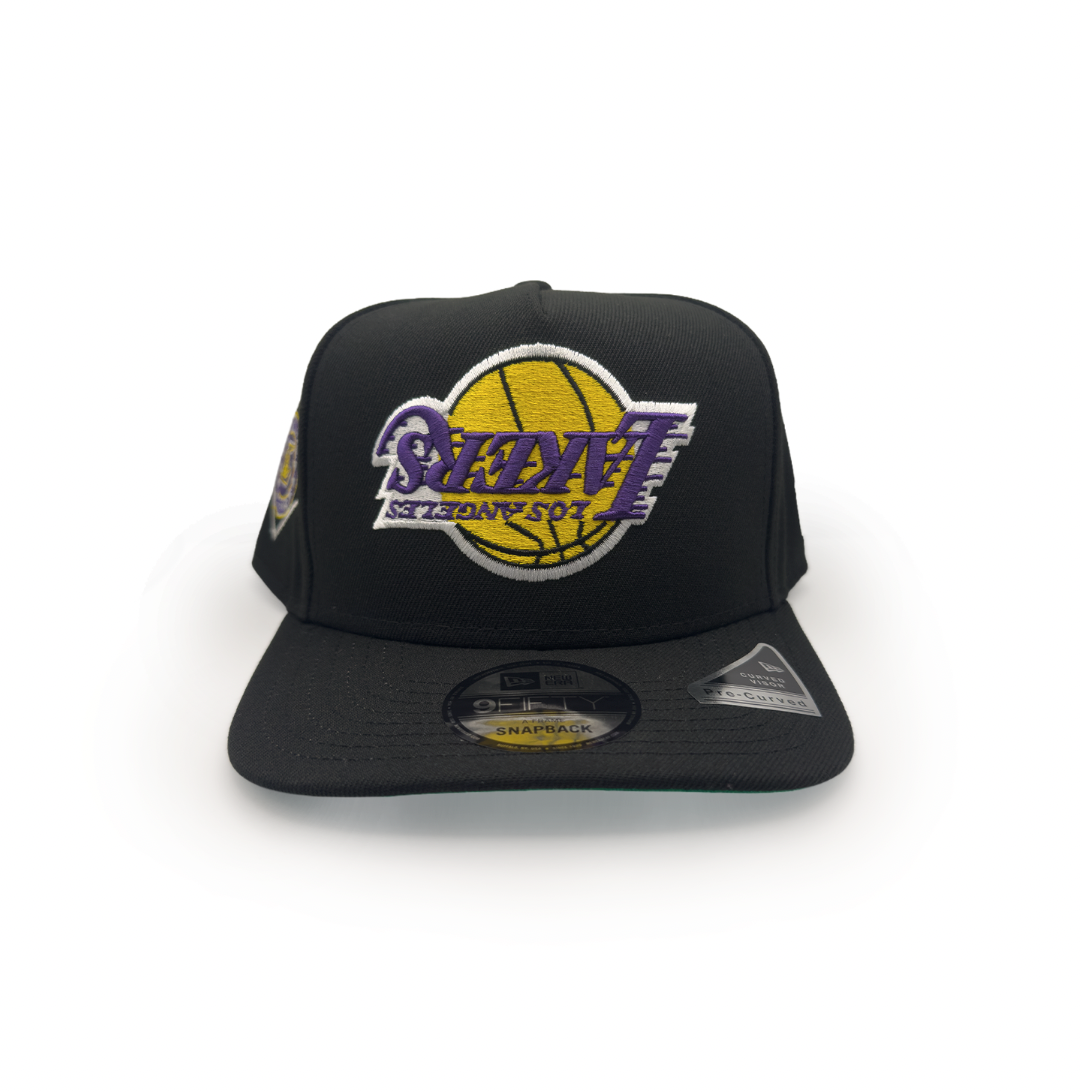 LA Lakers Upside Down 950 A-frame Snapback