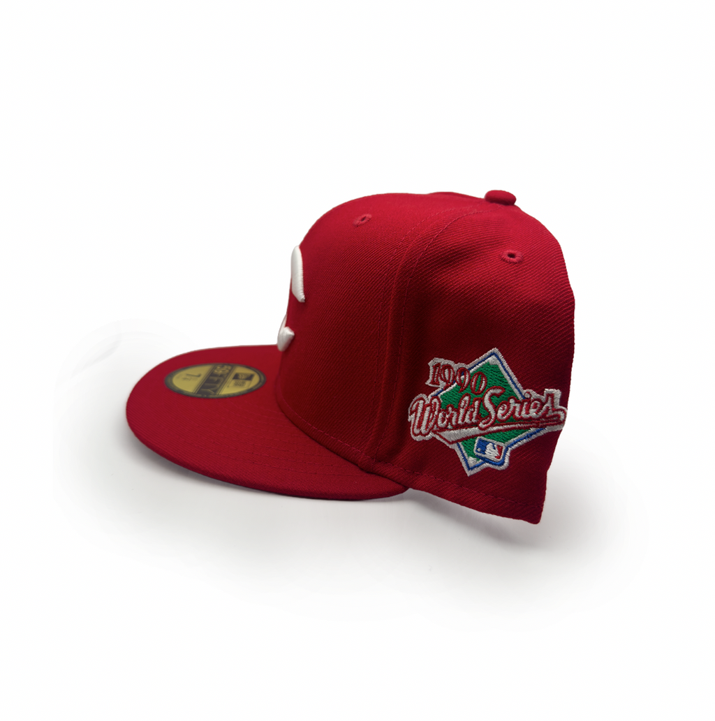 Cincinnati Reds 1990 patch 5950 Fitted 100% Wool