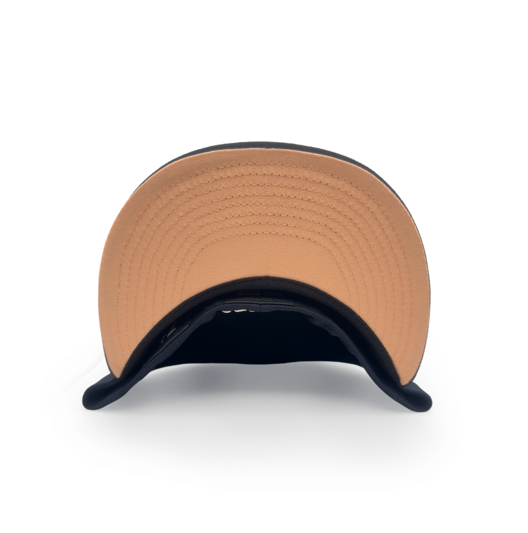 Born x Raised Navy/Peach 5950 Fitted