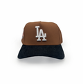 LA Dodgers Clay/Black Corduroy brim 950 A-Frame Snapback