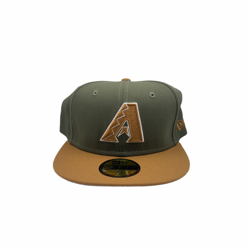 Arizona Diamondbacks olive/chestnut 5950 Fitted