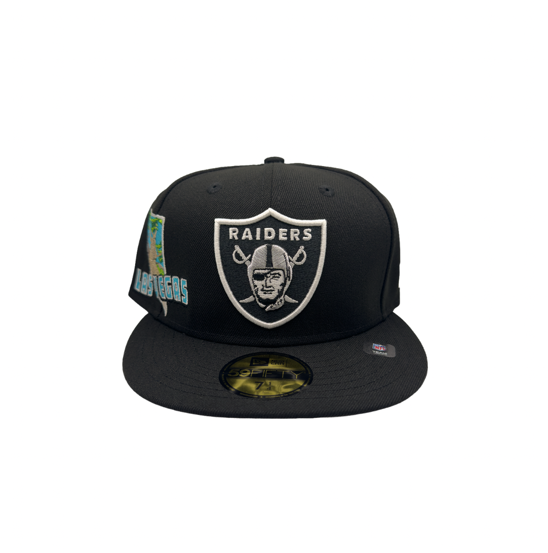 Las Vegas Raiders Map patch 5950 Fitted