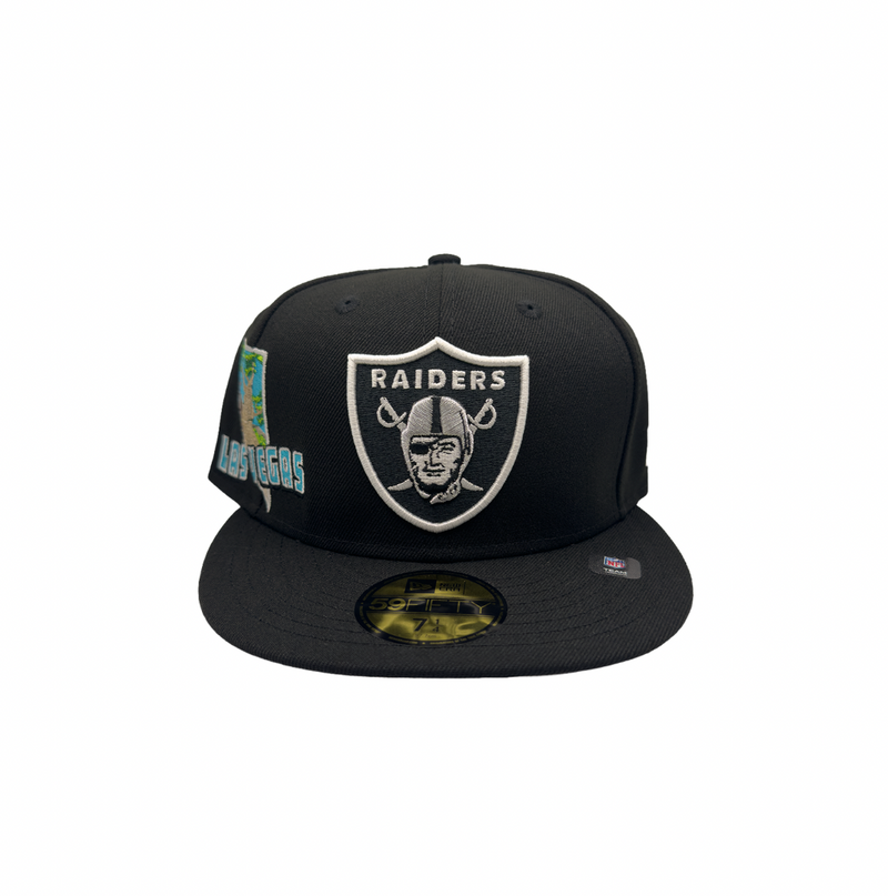 Las Vegas Raiders Map patch 5950 Fitted