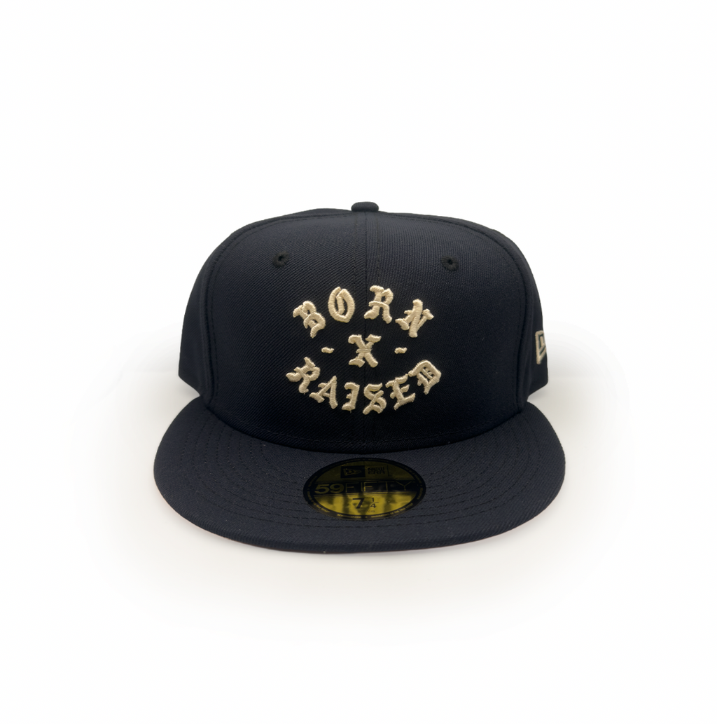 Born x Raised Navy/Peach 5950 Fitted