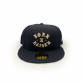 Born x Raised Navy/Peach 5950 Fitted