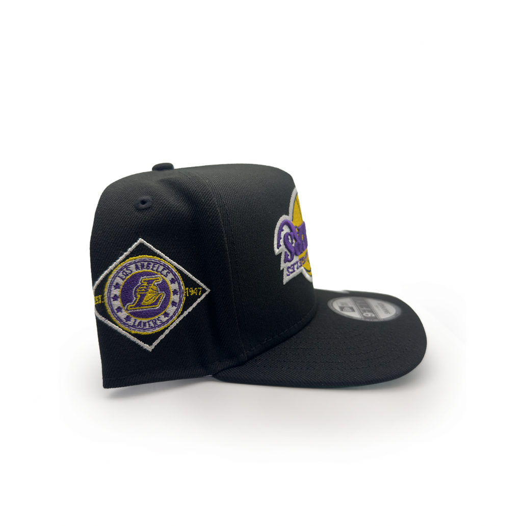 LA Lakers Upside Down 950 A-frame Snapback