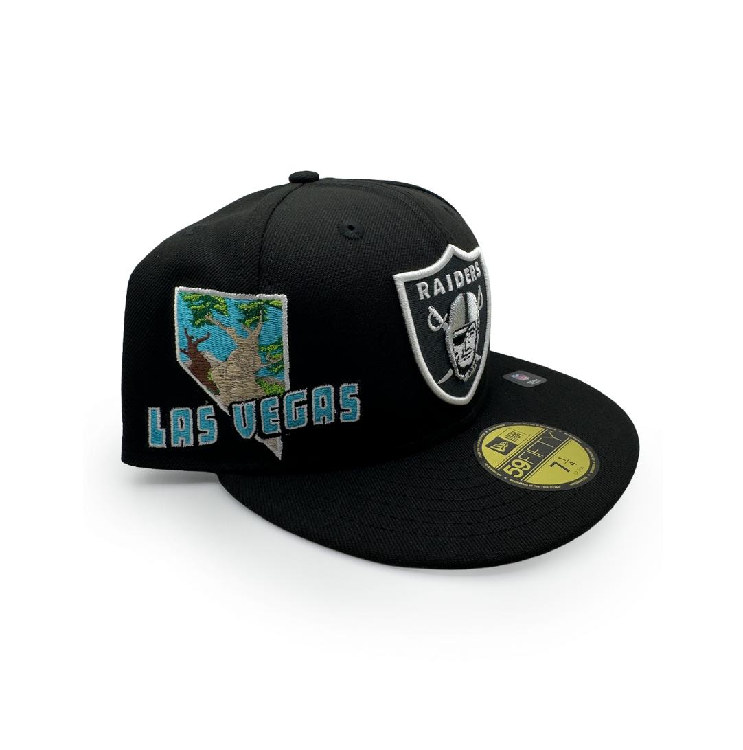 Las Vegas Raiders Map patch 5950 Fitted