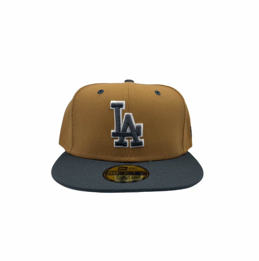 LA Dodgers chestnut/dark grey 5950 Fitted
