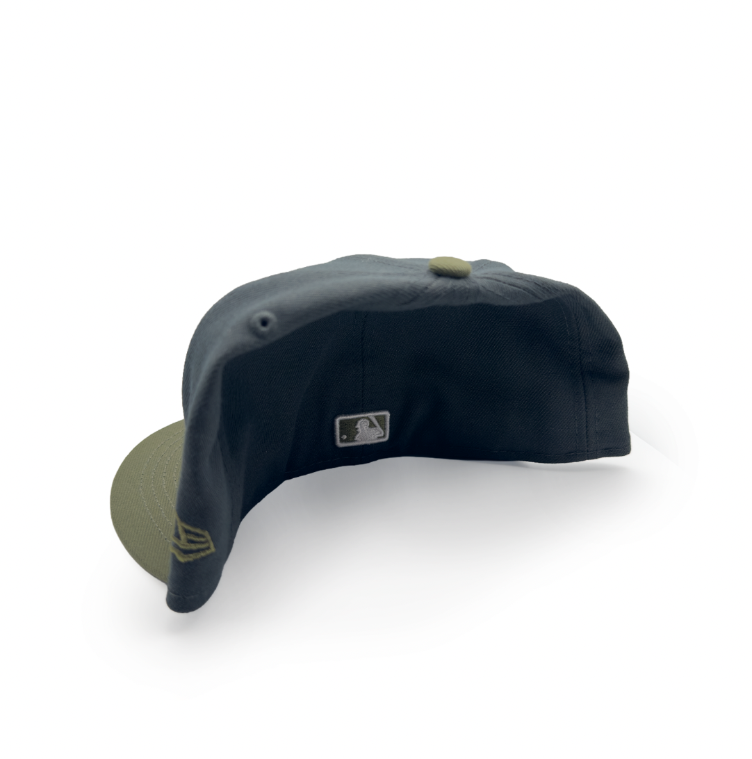 Oakland A's Grey/Olive 5950 Fitted
